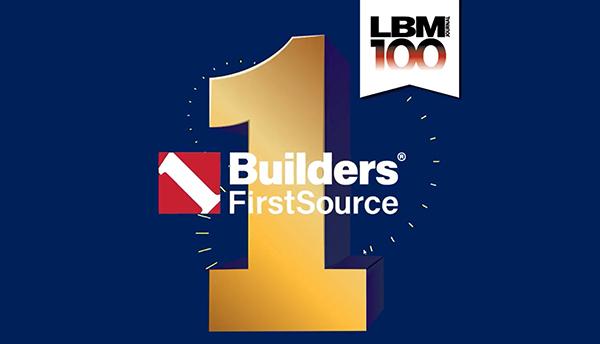 Builders FirstSource Ranks #1 in 2022 LBM 100