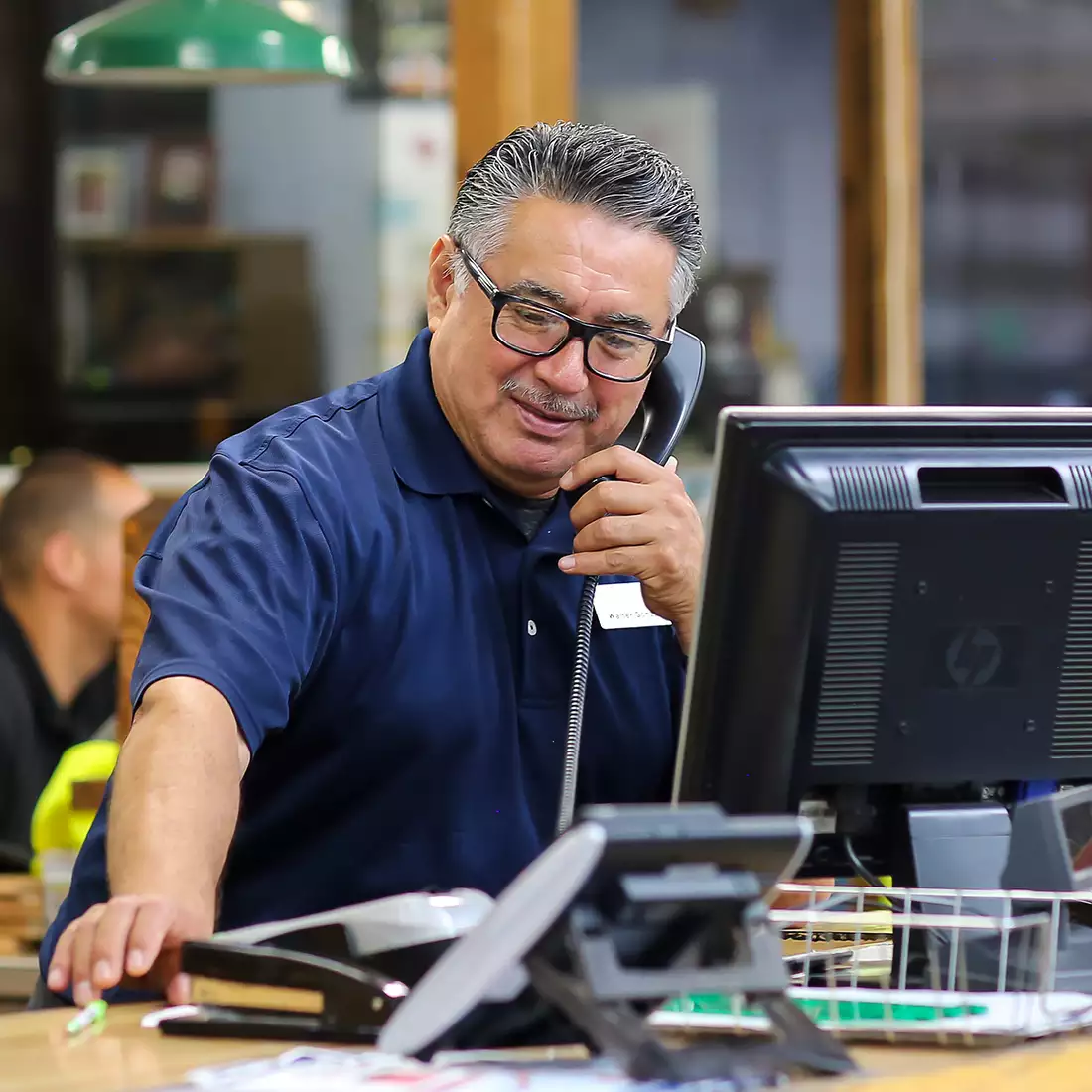 Dedicated Support Member on Phone